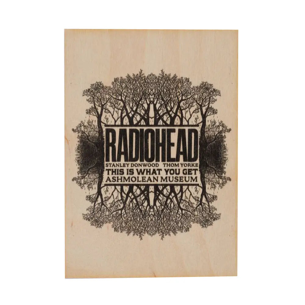 Wooden Postcard - This is What You Get - Other Merchandise